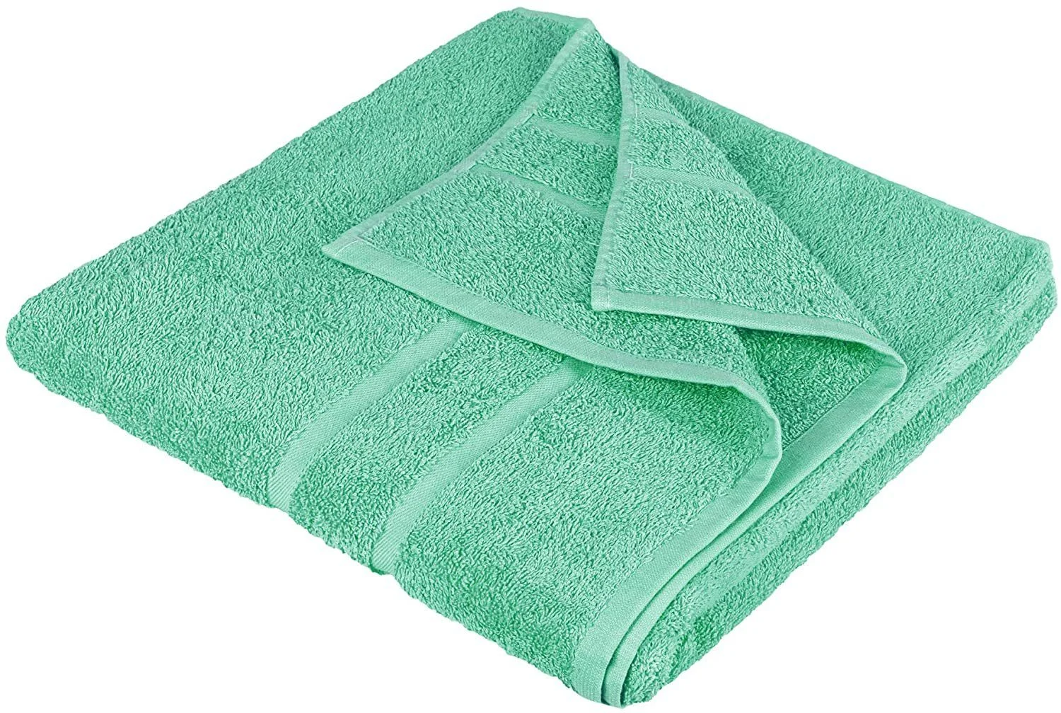 STICKANDSHINE Frottee-Handtücher · Smaragdgrün · 100% Baumwolle · 500 g/m²